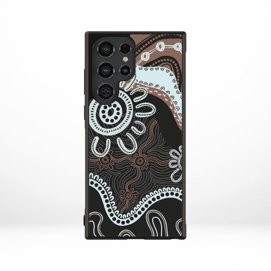 Walkabout Earth - Samsung Aboriginal Art Phone Case