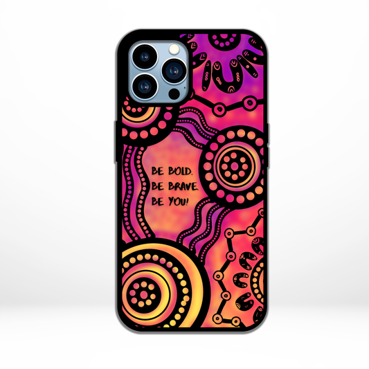 Be Bold - iPhone Aboriginal Art Phone Case