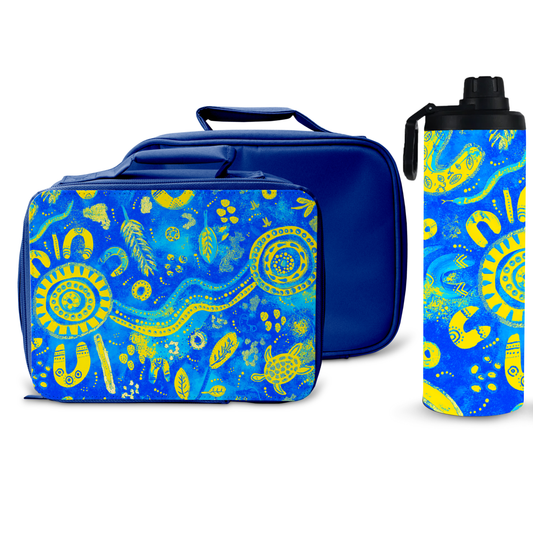 Country - Coast - Lunch Boxes & Water Bottle Bundle