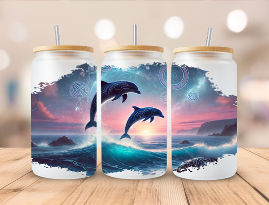 Dolphins - UV DTF WRAP