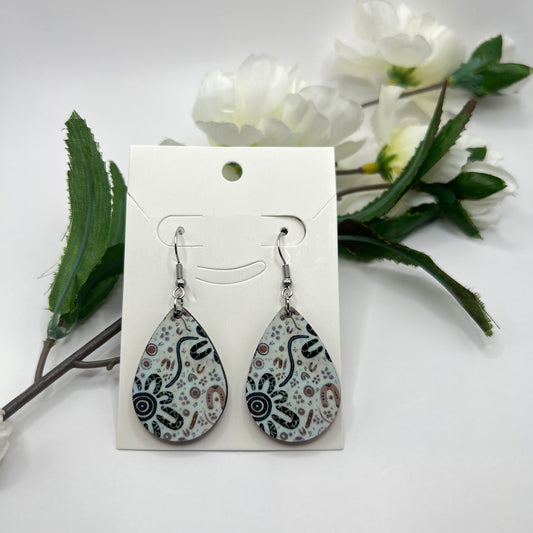 Stronger Than Before - Aboriginal Art Earrings