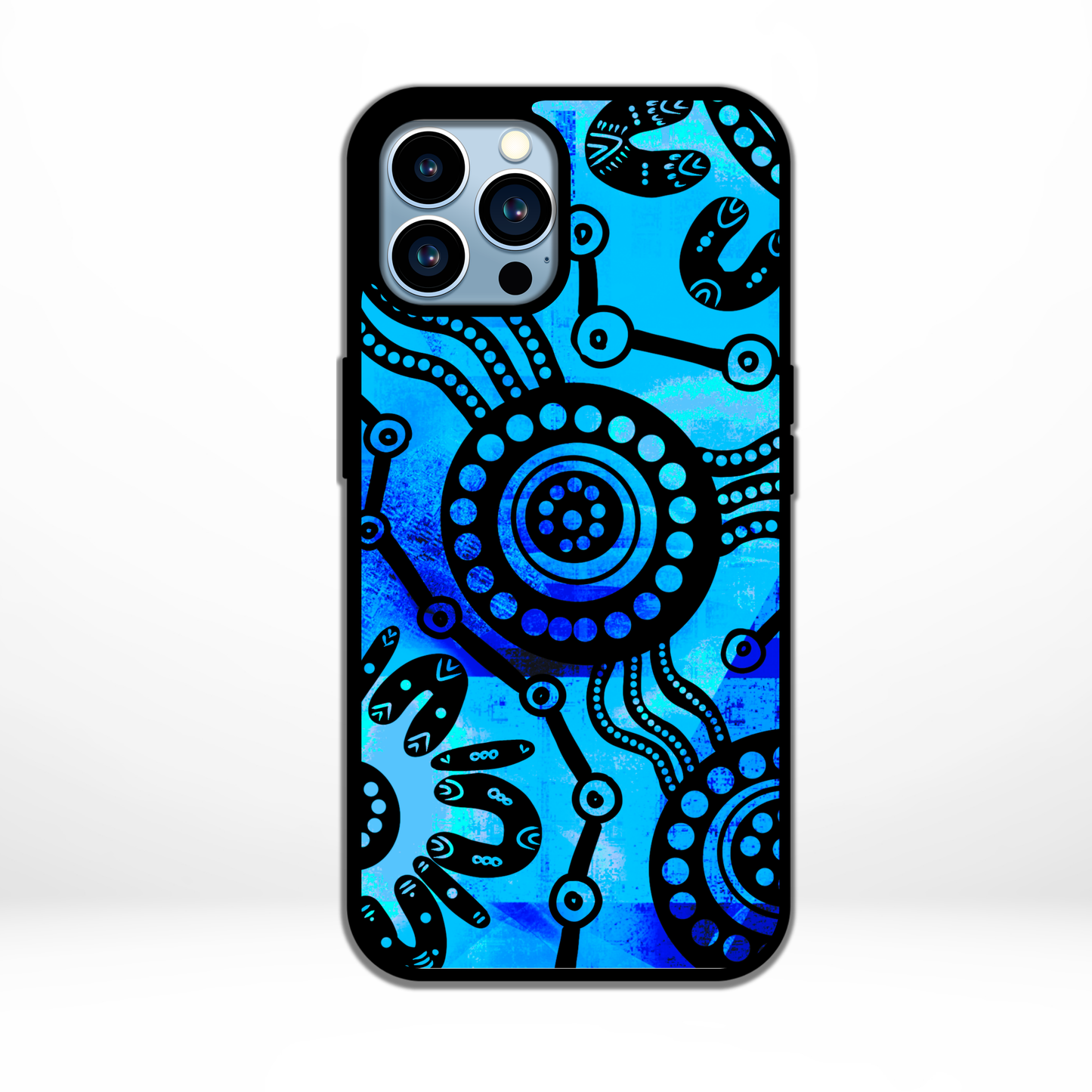 Wet Seasons - Sky - iPhone Aboriginal Art Phone Case