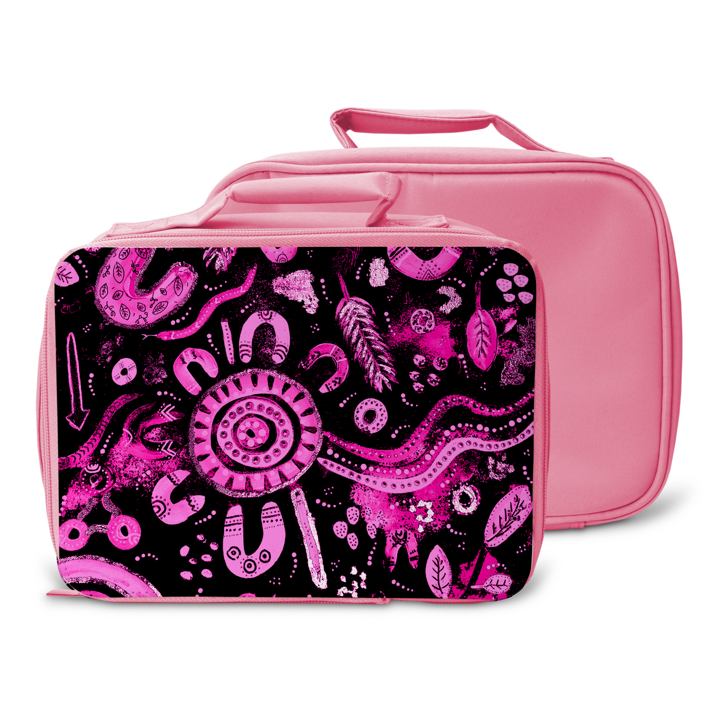 Country - Black & Pink - Lunch Box