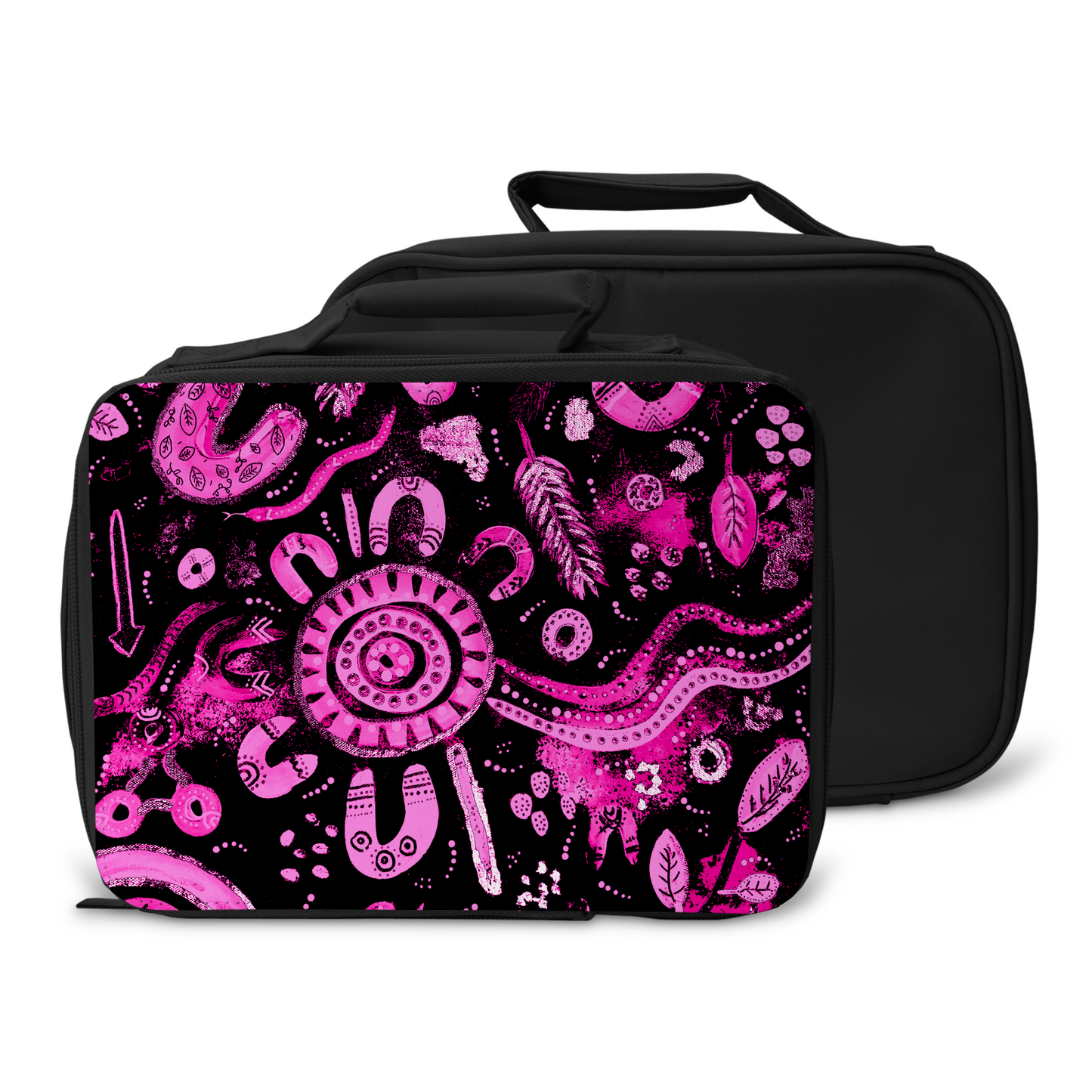 Country - Black & Pink - Lunch Box