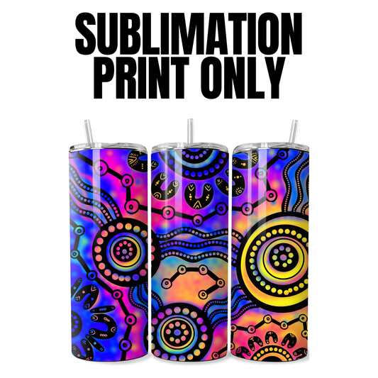 Wet Seasons - Vibe - Sublimation Print - 20oz Tumbler (PRINT ONLY) - 032