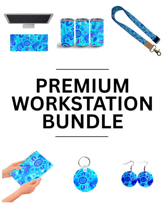 Country - Sky - Premium Aboriginal Art Workstation Bundle