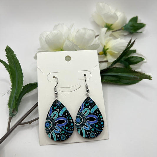 Self Connection - Wooden Earrings