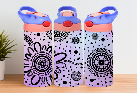 Kids Water Bottle - Community Purple