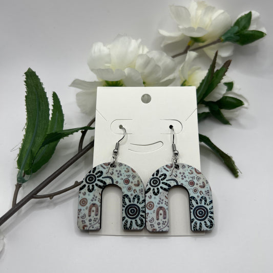 Stronger Than Before - Aboriginal Art Earrings