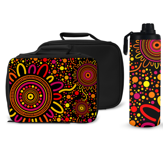 Sisterhood Sunset - Lunch Boxes & Water Bottle Bundle