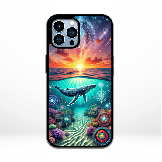 Whale - iPhone Aboriginal Art Phone Case
