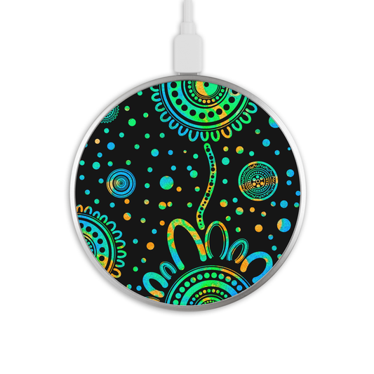 Community - Forrest - Wireless Phone Charger - Aboriginal Art