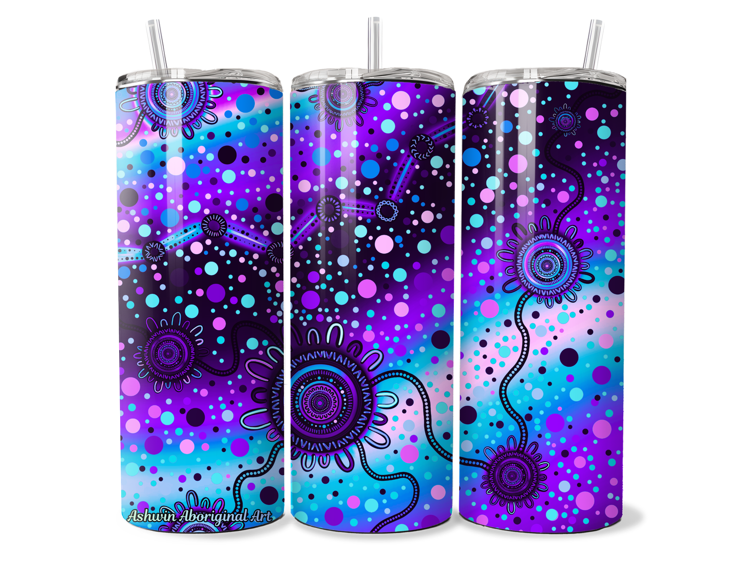 Connected - Aboriginal Art - 20oz Tumbler