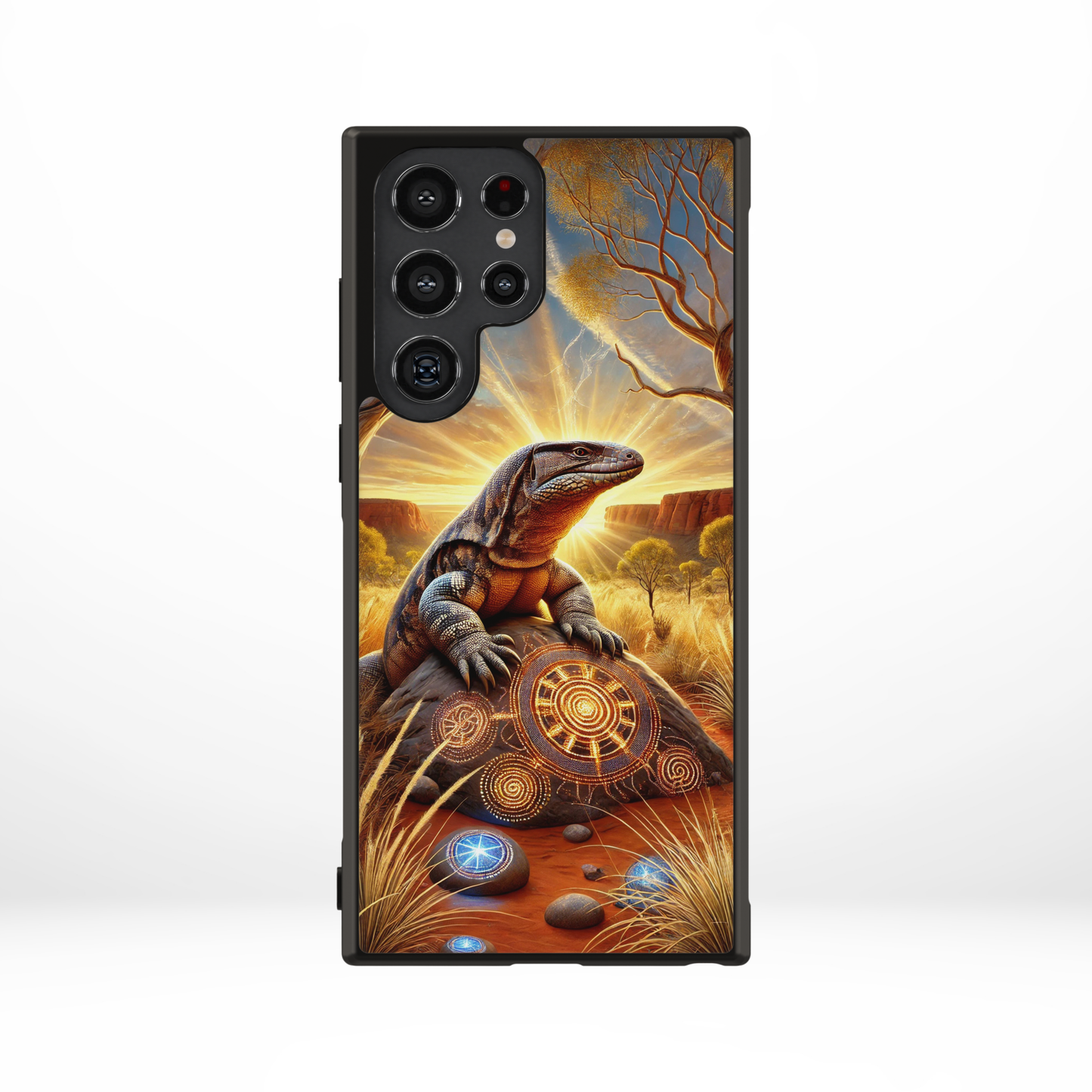 Goanna - Samsung Aboriginal Art Phone Case