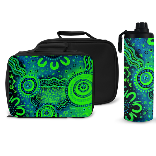 Wet Seasons - Forrest - Lunch Boxes & Water Bottle Bundle