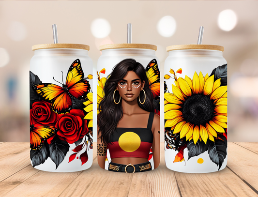 Floral Yorga 2  - UV DTF WRAP