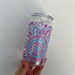 Sisterhood Pastel I - Clear lid ACRYLIC - 16oz Acrylic Libbey Cup