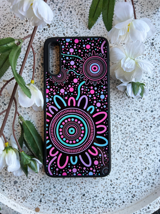 Sisterhood - Pastel - Aboriginal Art - Phone Case