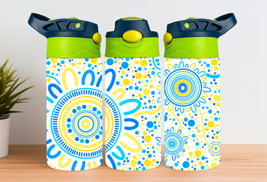 Kids Water Bottle - Sisterhood Sky Light