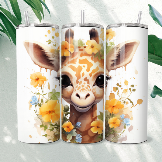 Baby Giraffe - 20oz Tumbler