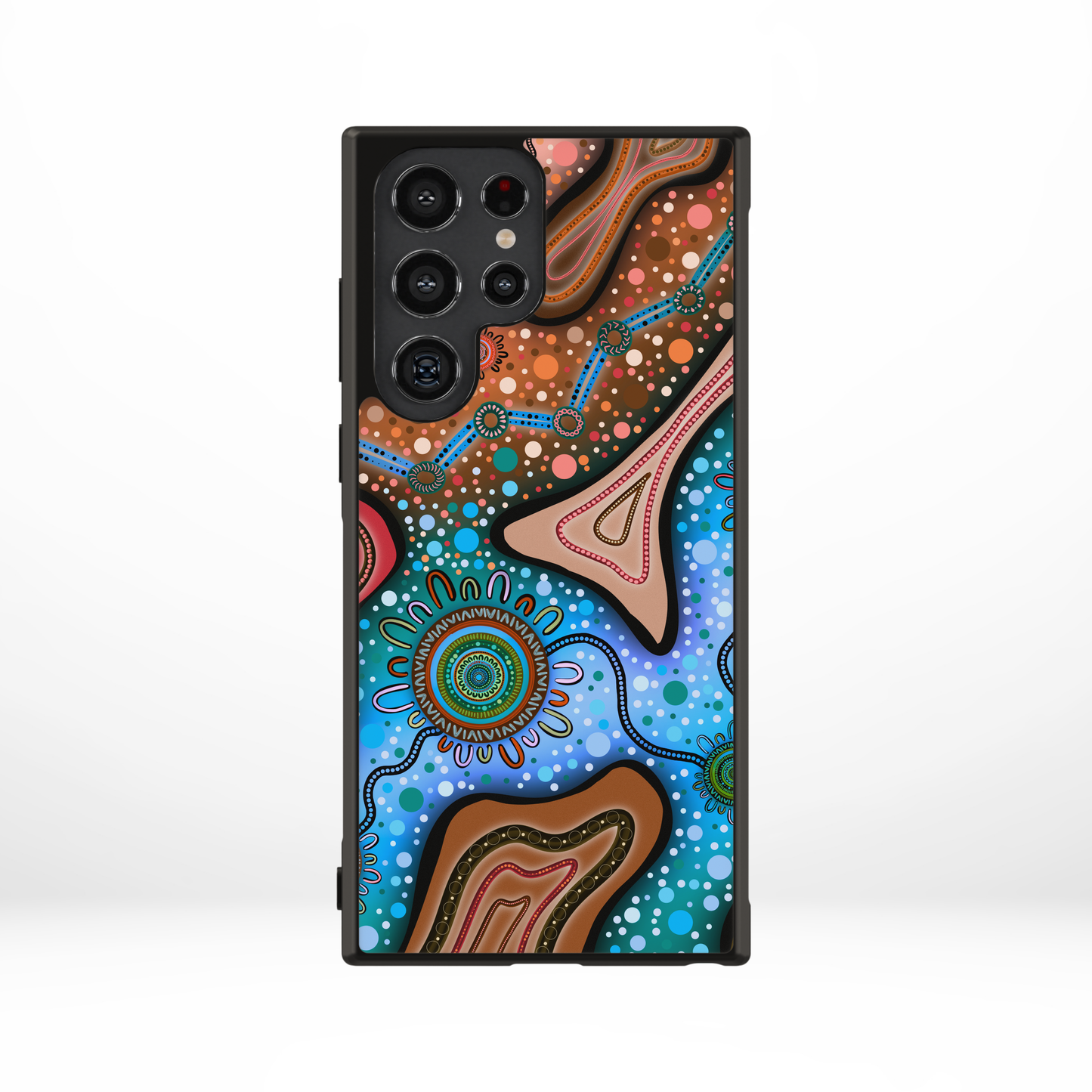 Pathways - Samsung Magsafe Aboriginal Art Phone Case