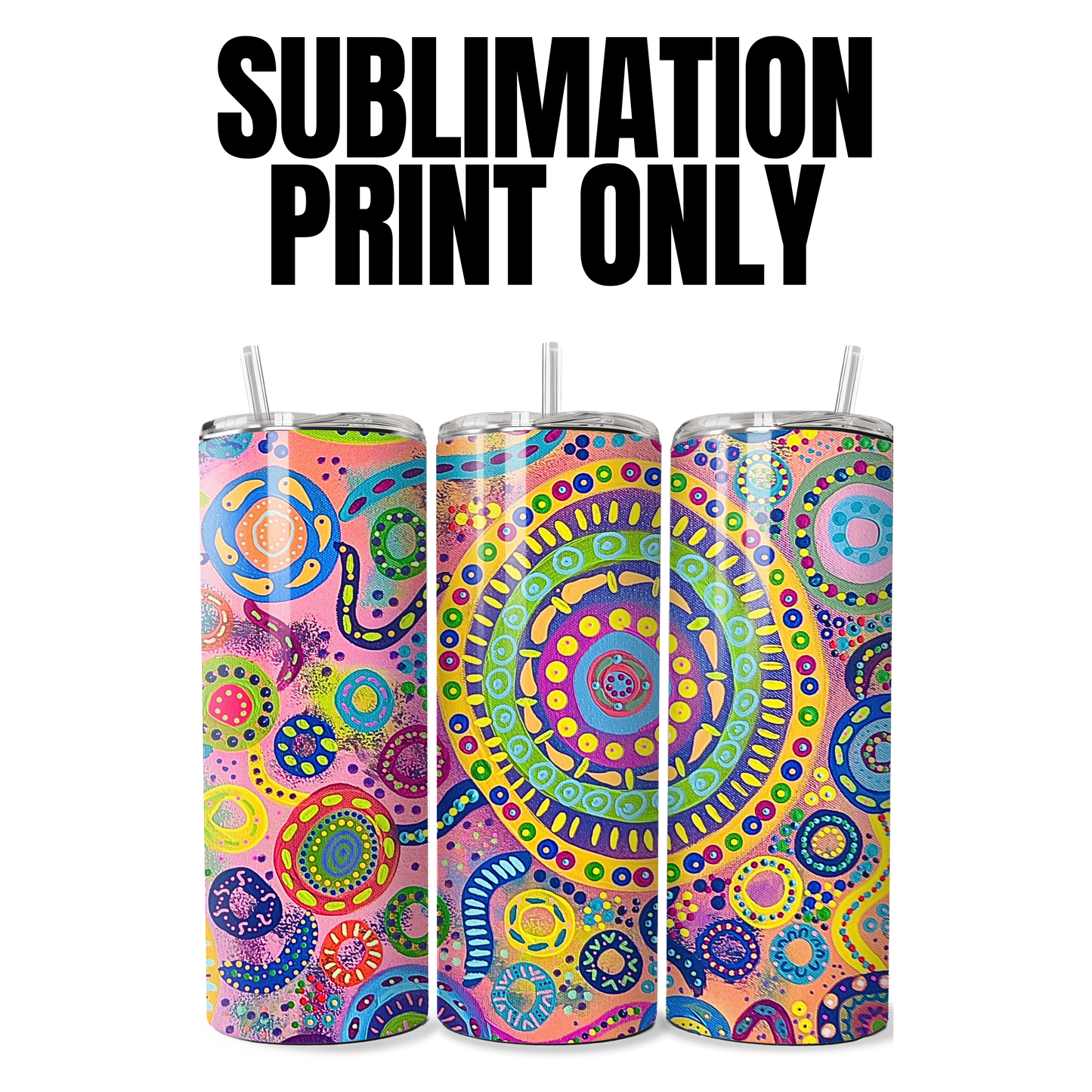 Connection - Sublimation Print - 20oz Tumbler (PRINT ONLY) - 029