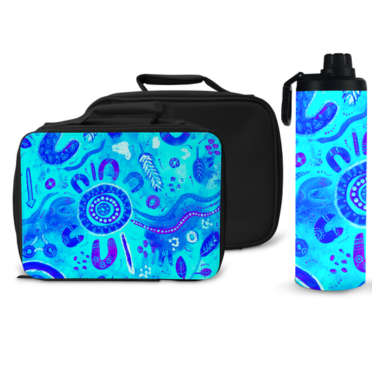 Country - Sky - Lunch Boxes & Water Bottle Bundle