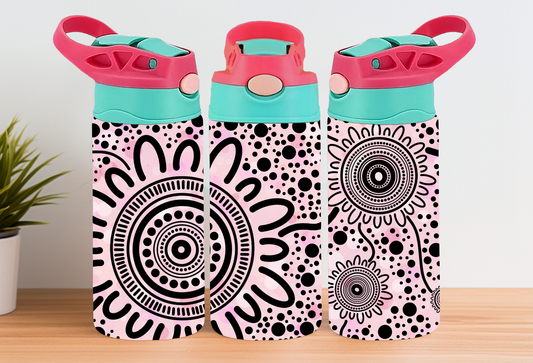 Kids Water Bottle - Sisterhood Marble