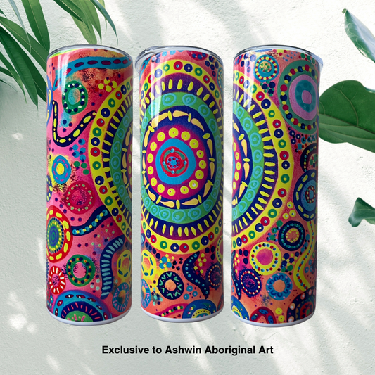 Connection I - Aboriginal Art - 20oz Tumbler