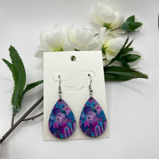 Hope - Wooden Earrings