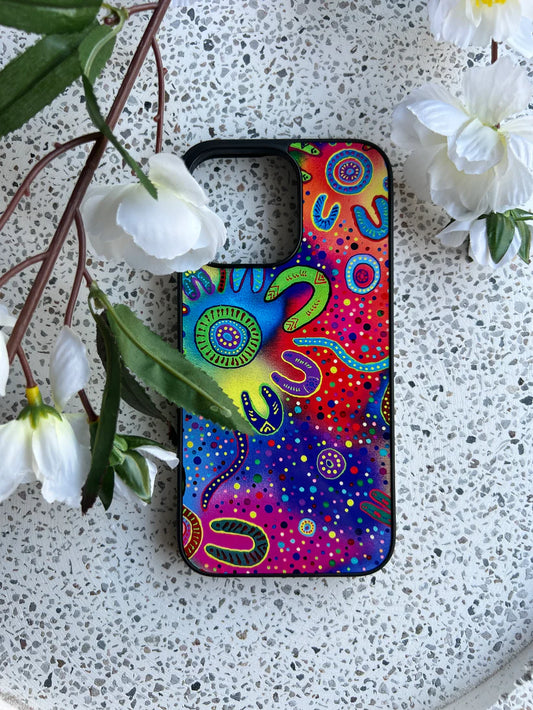 Flora - Aboriginal Art - Phone Case