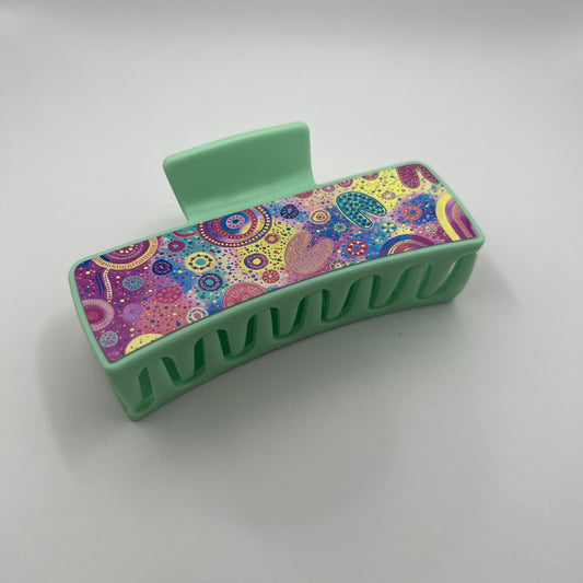 Hope - Dreamy - Claw Clip (green clip)