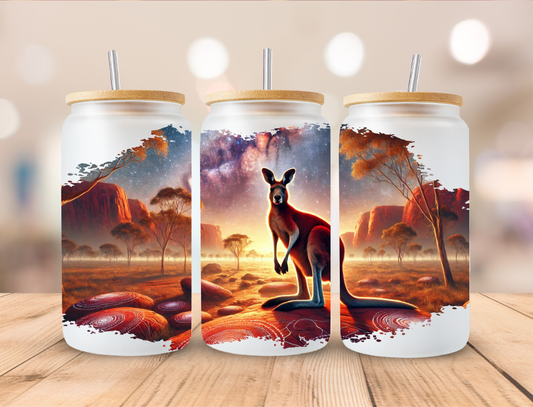Kangaroo - UV DTF WRAP