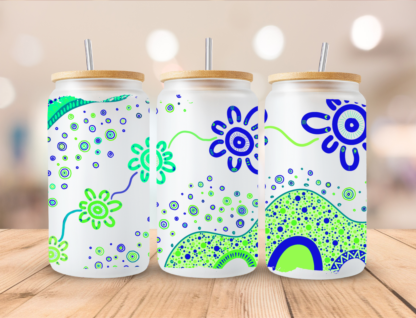 Ancestral Pathyways - UV DTF WRAP