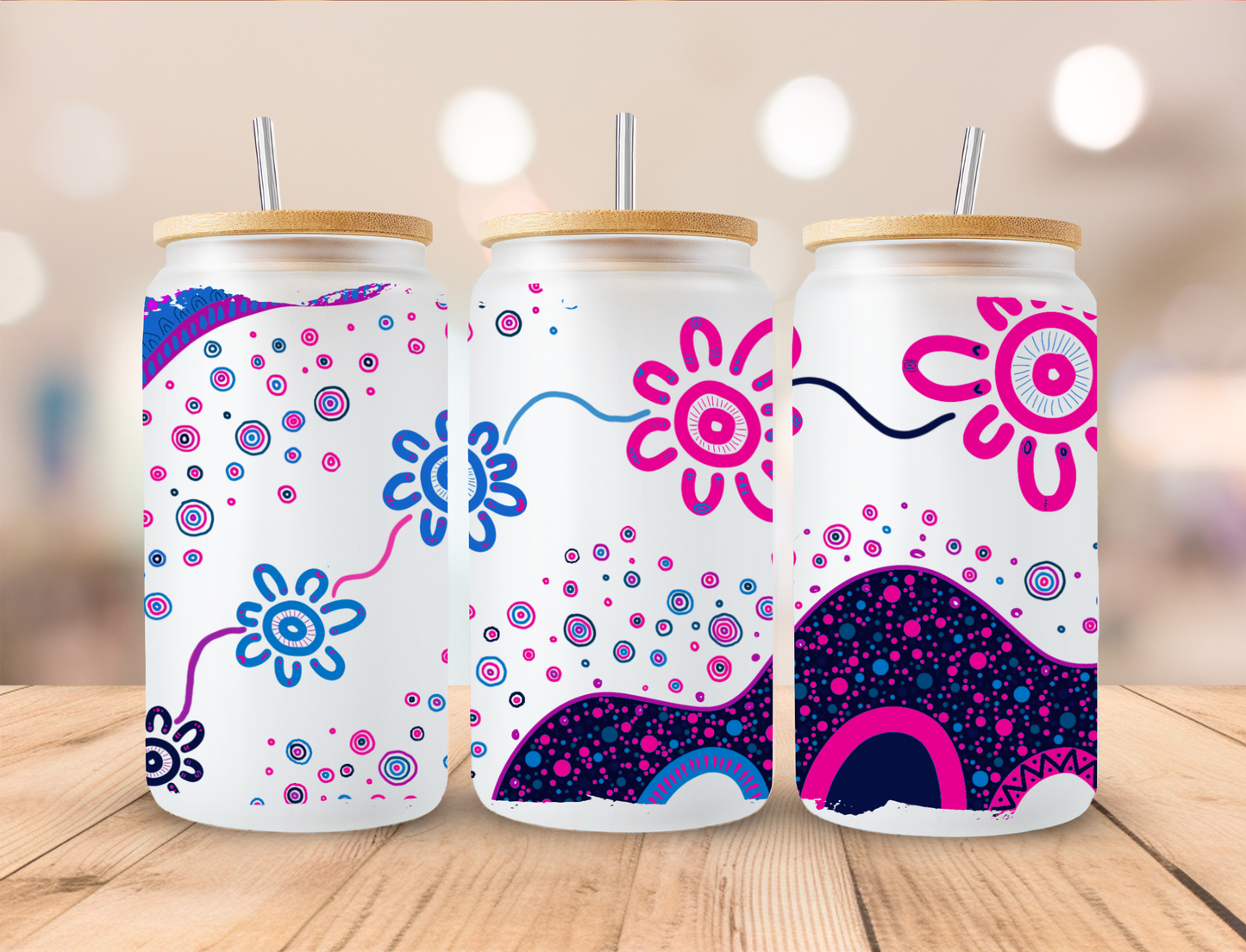 Ancestral Pathyways - UV DTF WRAP