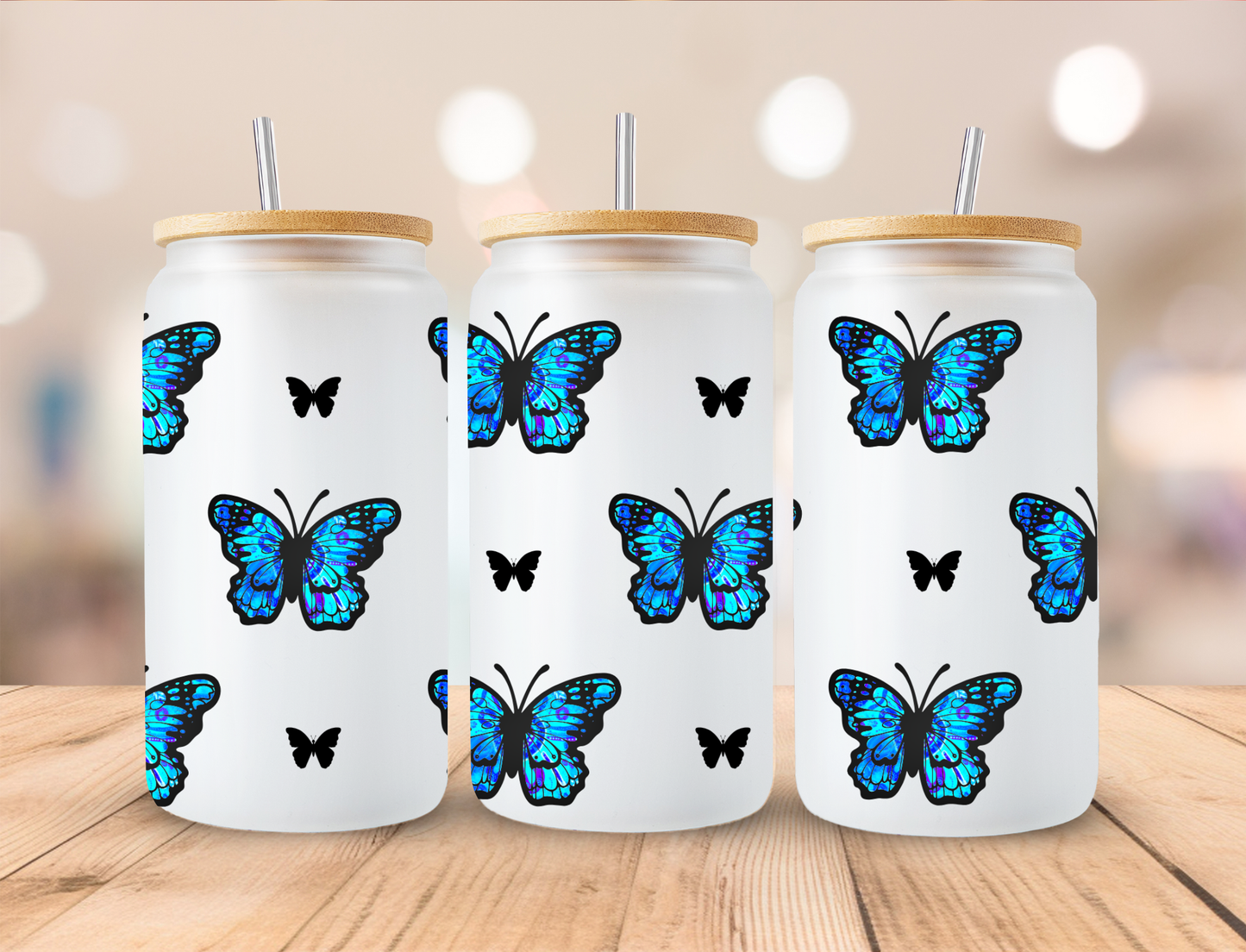 Butterflies + Mini's - UV DTF WRAP