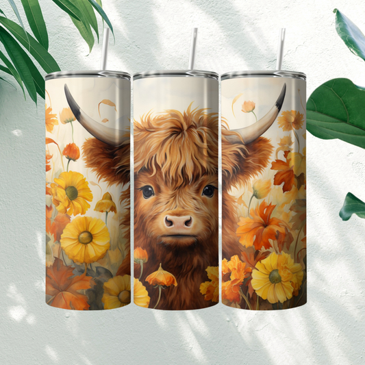 Highland Cow I - 20oz Tumbler