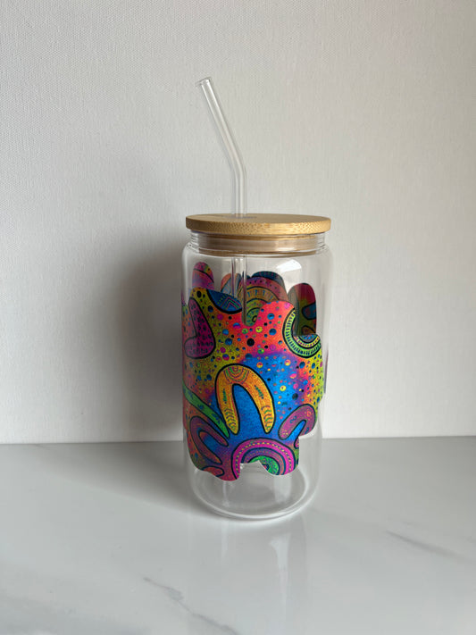 New Beginnings - 16oz Glass Libbey Cup