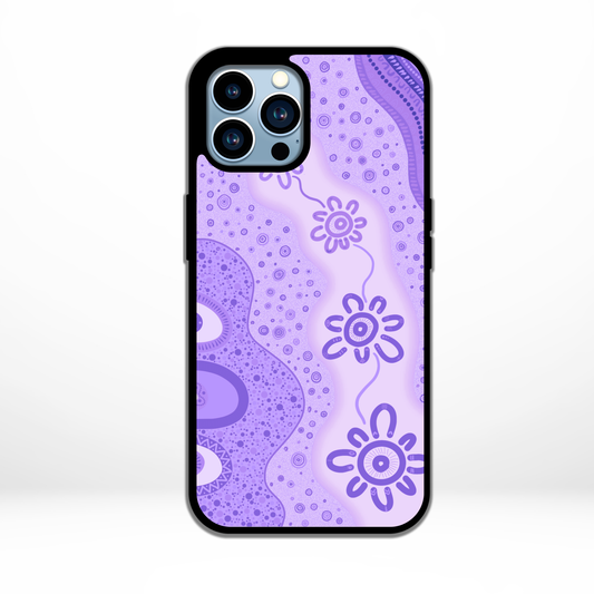 Ancestral Pathways - Lilac - Phone Case