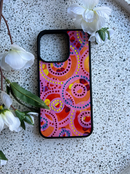 Impact - Aboriginal Art - Phone Case