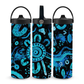 Country - Blue/Black - Aboriginal Art - 20oz Water Bottle