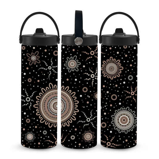 Ancestors - Aboriginal Art - 20oz Water Bottle