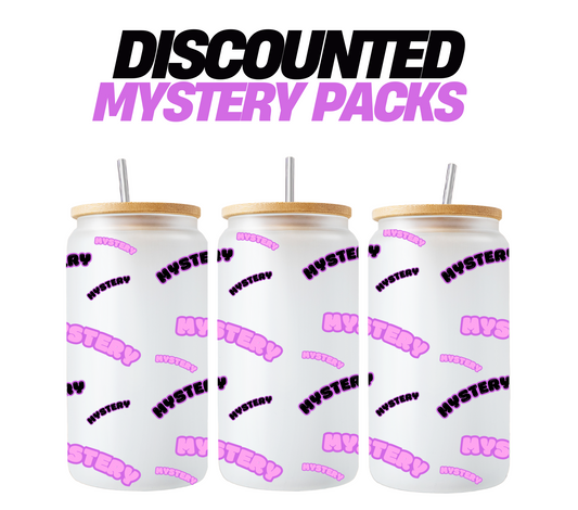 Discounted Mystery Packs - UV DTF WRAPS