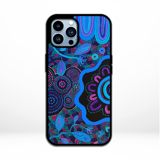 Seasons - iPhone Magsafe Aboriginal Art Phone Case
