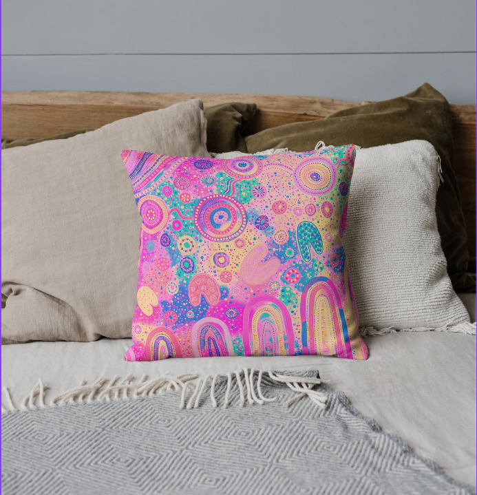 Hope Dreamy - Aboriginal Art European Pillow Cases