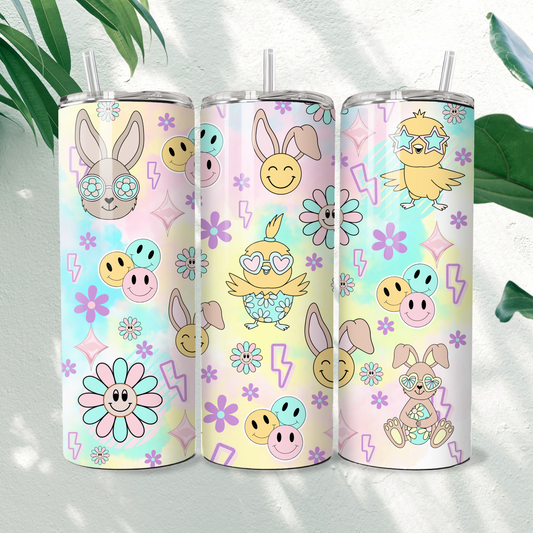 Easter Retro Pastel - 20oz Tumbler