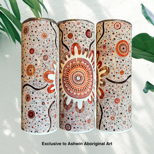 Tribal - Aboriginal Art - 20oz Tumbler